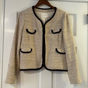Pablo (French boutique brand) cropped tweed lady jacket blazer